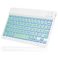 U lagana ergonomska tastatura sa pozadinom RGB svjetla, višestruki tanak punjiva tipkovnica Bluetooth 5. i 2,4 GHz stabilna priključna tastatura za DELL G Gaming laptop