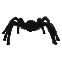 Srstrat Halloween ukrasi, Halloween Simulacija lobanja Big Spider Plišaj Spider Ornament, Giant Gust