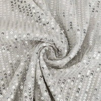 ChicCall ženska iskra Glitzy Glam Sequin dugih rukava Flapper vjenčanica za zabavu za žene za žene