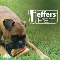 Jeffers plišani hamburger igračka za pse