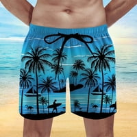 Hanas muške hlače Muške tiskane kratke hlače nove tropske havajske plaže modne prozračne ležerne hlače