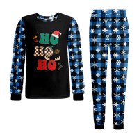 Podudaranje obiteljskih božićnih pidžama Postavi Božićne veličine za djecu i hlače za kućne ljubimce