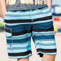 CLLIOS Swim trunks muškarci brzo suhi elastični struk ljeto plaža kratke hlače prozračna ploča za vuču