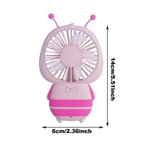 bvgfsahne Personalni ventilatori Prijenosni mini ventilator ručni džepni ventilator prijenosni pčelinji