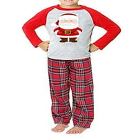 Xingqing božićna porodica koja odgovara pidžami pidžamas set xmas jammies santa claus plairano spavanje za žene