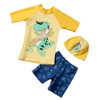 Caveitl 2-godina dječji dječji dječaci modni slatki dinosaur Print Plivanje prtljažnika Kupanje CAP