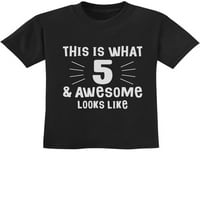 Unise 5. rođendana TStars košulja - fenomenalna petogodišnja tema - savršen rođendanski poklon za djecu