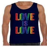 Awkward Styles Love je ljubavni tenkov za muškarce LGBTQ mišićna majica Gay Pride Spremnik Muške ljubavi