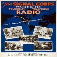 Poster za regrutovanje signala Corps, poster Ispis naučnog izvora