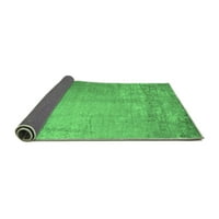 Ahgly Company u zatvorenom kvadratu Sažetak smaragdno zeleni suvremeni prostirke savremene površine,