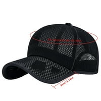 Hat Unise Classic nisko profil mreža za bejzbol kapu mekani nekostruirani podesivi veličini tata šešir
