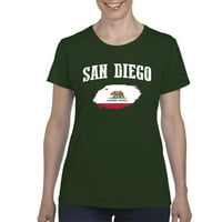 - Ženska majica kratki rukav - San Diego