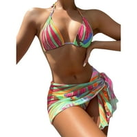 Ženski kupaći kostimi split karoserijski uzorak Štampanje svježih kupaćih kostima Bikini setovi za žene
