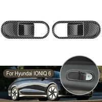 Carbon Fiber stražnji stakleni prekidač za podizanje ploče za poklopac za Hyundai Ioniq 6
