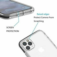 Za Apple iPhone Pro cijelo tijelo čisti TPU branik otporan na udarnut zaštitni hibridni poklopac kućišta