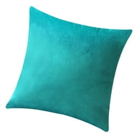 HI.Fancy PlovSlip Velvet Square Backing Jastuk za jastuk od pune boje Kauč na razvlačenje jastučnica,