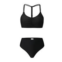 Žene Print bikini set Plivanje dva kupaća kupaći kostim