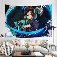 DE-MON SLA-YER TAPESTRY Zidni viseći, anime tapiserija Poster Početna Dekor za rođendan Dnevna soba
