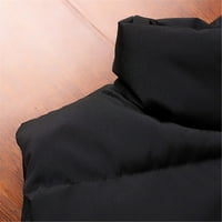 Ketyyh-Chn Parka Jakna Muška Moda Plus Veličina hladne vremenske odjeće zadebljane jakne crne, 3xl