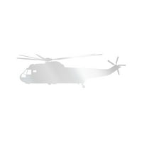 - H-morski kralj helikopter naljepnica za naljepnicu Die Rez - samoljepljivi vinil - Vremenska zaštitna