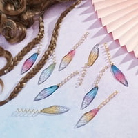 Boja dreadlock pribor za kosu perle Podružnice LOC nakit za kosu nakit krila DIY kose privjesak čari