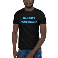 Plavi menadžer Kućni zdravstveni majica kratkog rukava majica s nedefiniranim poklonima