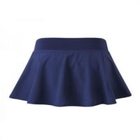 Žene Brzo suho tenis sportska suknja Visoko struk srušena haljina kratka mini suknja