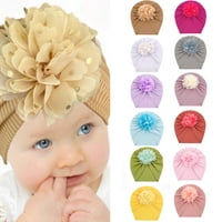Baby Girl Hat Newborn Slatka toddler turban kape za kapice za dojenčad za kupanje tuš Tuš Beanie Bronzing