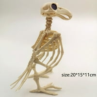 Dekoracija Halloween Prop horor Ludi kostur gavrana vrana kostur Halloween Dekoracija kostura životinja kosti