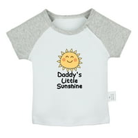 Tata's Sunshine Funny majica za bebe, novorođenčad majice, dojenčad, dječji grafički odjeća