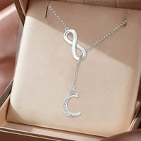 Nakit u obliku nakita za žene za žene Srebrne ogrlice za žene A Z abeceda Početne ogrlice za ogrlice