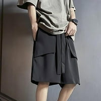 Pimfylm kratke hlače za muškarce Muški povremeni klasični fit hibridni potopni kratke hlače Chino hodalice
