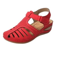 SHLDYBC Žene Ljetne sandale Sandale, Bohemia ANKLE STRANICA ANUZATE Otvorene cipele, meka imitacija