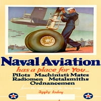 Ratna propagandna mornarička zrakoplova ima mesto za vas piloti Mašinistički mates Radiomen cool ogroman