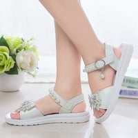 Sandale otvorene nožne cipele za gležnjače za vjenčanje princeze jednostavne elegantne matonske cipele
