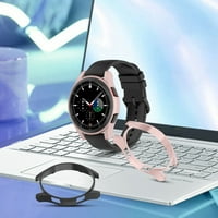 FLMTOP zaštitna futrola zaštitni vodootporni sat zaštitni okvir za Samsung Galaxy Watch Classic Crni