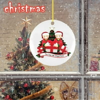 Virmaxy prodaja Novi božićni ukras drvca osvijetljeni privjesak bezličan čovjek Privjesak