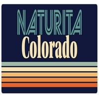 Naturita Colorado Vinil naljepnica za naljepnicu Retro dizajn