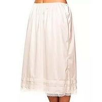 Ženske čipke Side podvlake elastične suknje visokih struka Slatko ljuljaška haljina kliznu suknju
