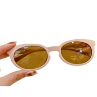 Dječje sunčane naočale na otvorenom Solid Boja ovalnog oblika Okvir Okvir Dječji dječak Sunčane naočale