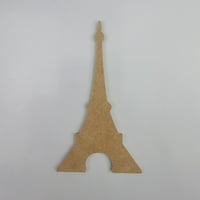 10 Eiffelov toranj, nedovršeni oblik umjetnosti MDF izgradnji