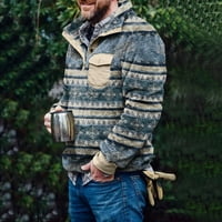 Advoicd muške modne dukseve i dukseve Tufts Dukseričenje Muški zimski kaput Pulover dukserice za jaknu