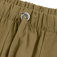Teretne hlače za muškarce posteljina odjeća za muškarce Prirodne posteljine hlače za muškarce savremeni