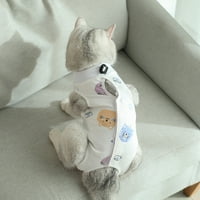 Talus Cat odvikavajući odijelo iz crtanog uzorka protiv lizanja kože prilagođene kućnim ljubimcima Hirurško