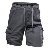 Homodles muške pamučne kratke hlače - Trendi kratke hlače siva veličina l