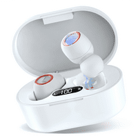 U bežičnim ušima Bluetooth 5. Sportske slušalice Premium zvuk Kvalitetni punjenje Kućište Digitalni
