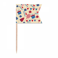 Candy Festival Flower Love Heart zastavačka zastava za označavanje oznaka za zabavu
