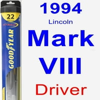 Lincoln Mark VIII oštrica brisača vozača - Hybrid