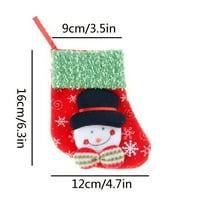 BEPPTER poklon zamotavanje papirnica Božićne božićne čarape poklon torba božićna stabla ukras odmora