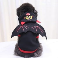 Bellaven Halloween Pas kostim meka i udobna odjeća za kućne ljubimce, smiješno Halloween kaput odjeća za srednje male pse mačka kućna ljubimca Halloween party cosplay